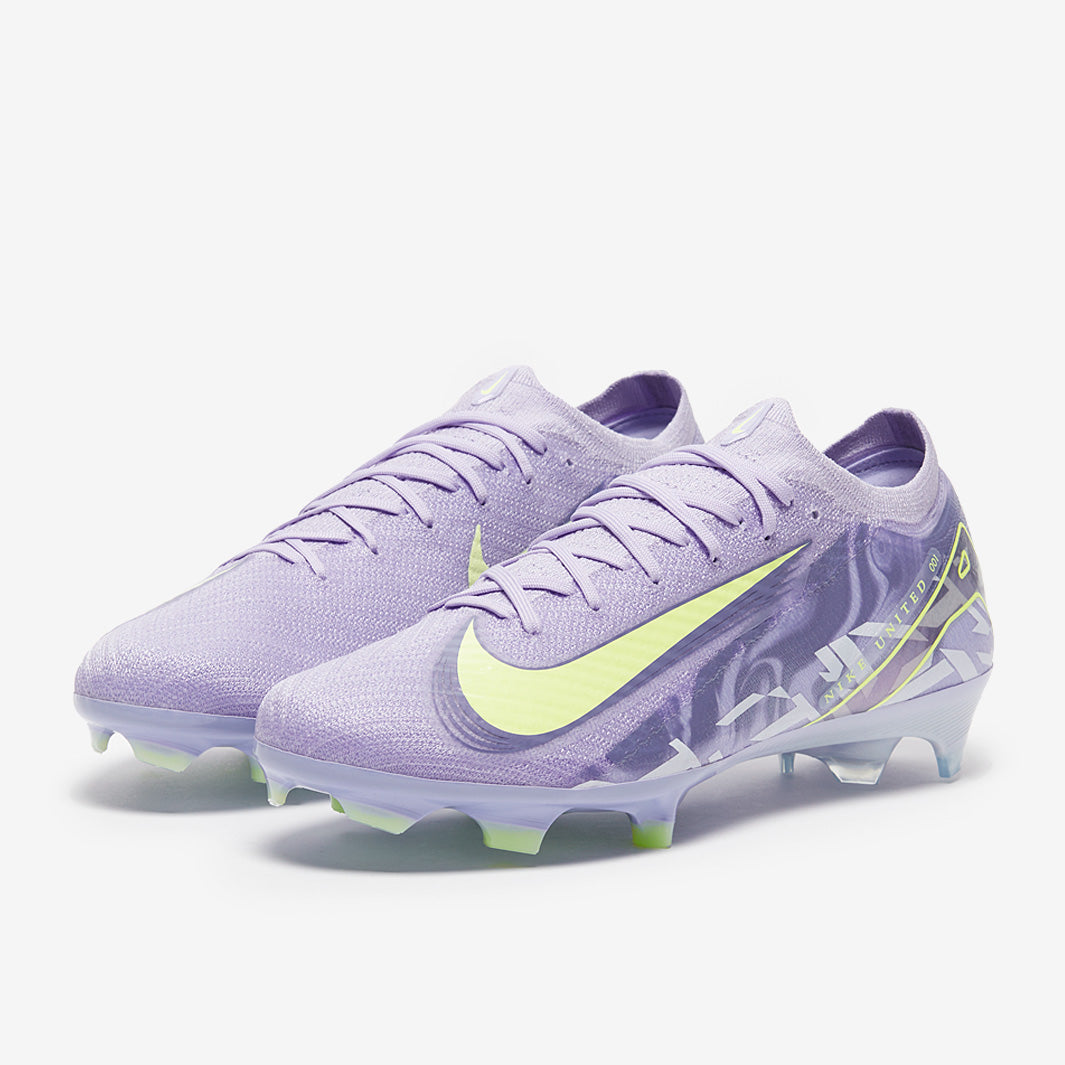 Nike Air Zoom Mercurial Vapor XVI Elite FG Football Boots Purple Agate/Barely Volt