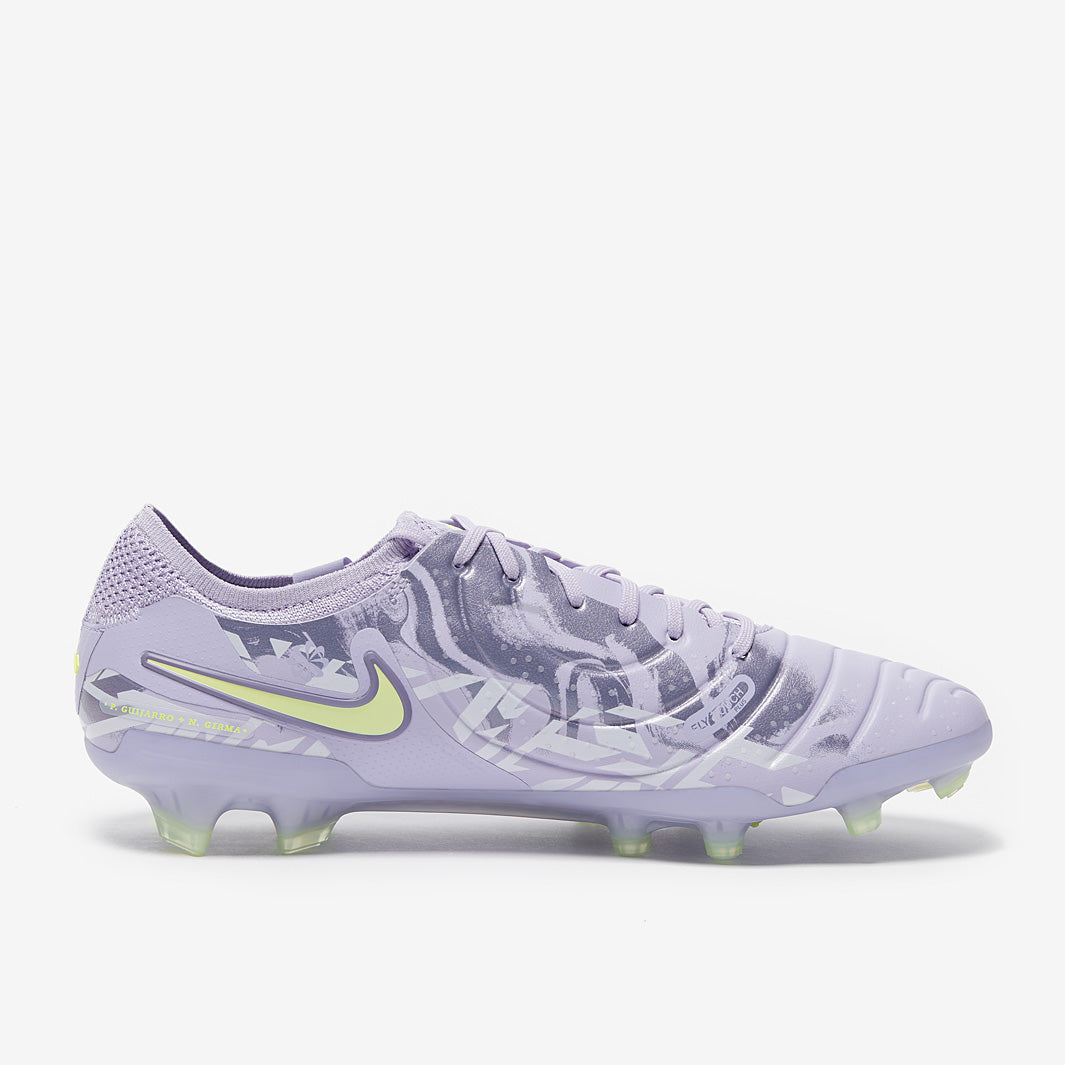 Nike Tiempo Legend X Elite FG Football Boots Purple Agate/Barely Volt