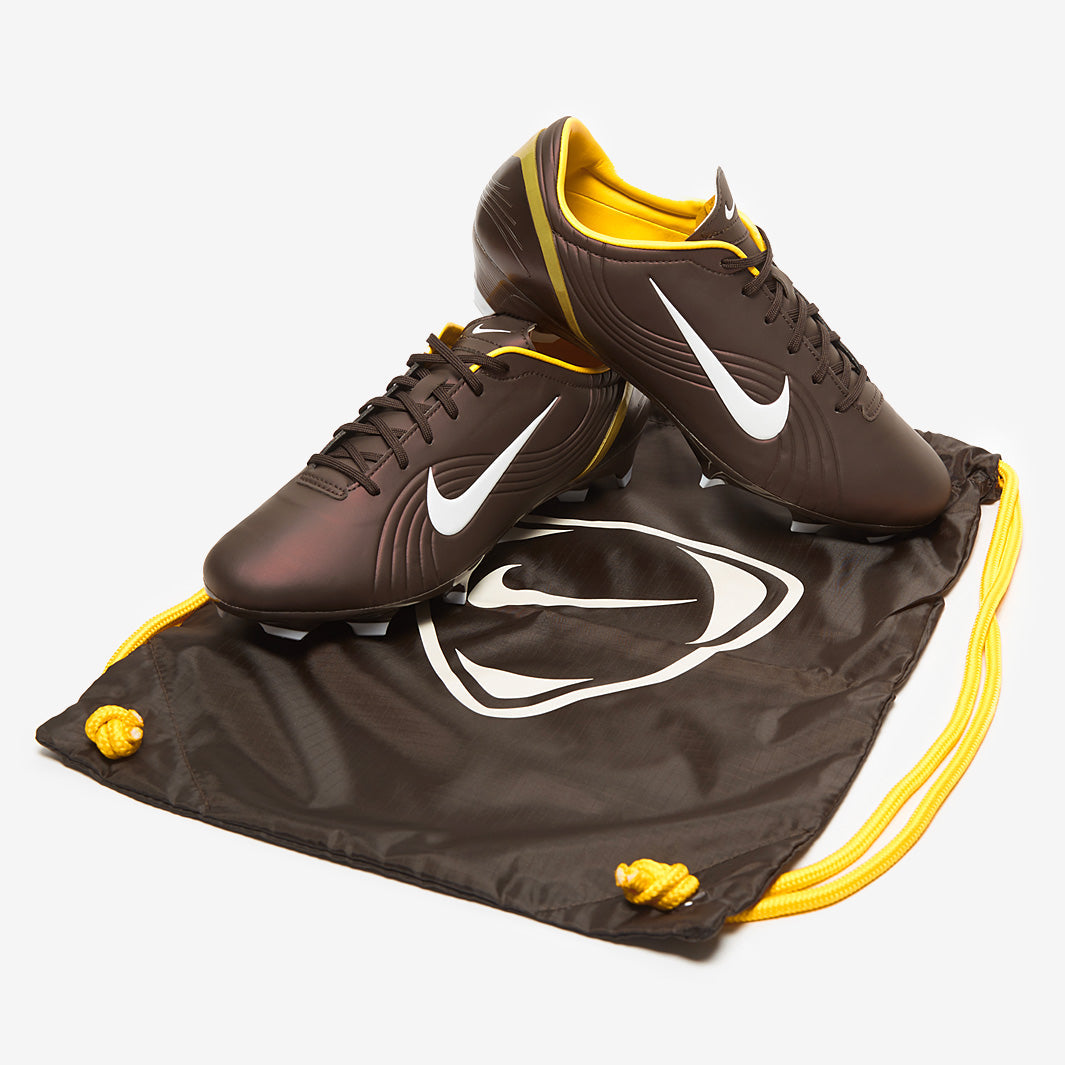 Nike Air Zoom Mercurial Vapor I Elite Regeneration SE FG Football Boots Dark Cinder/Maize