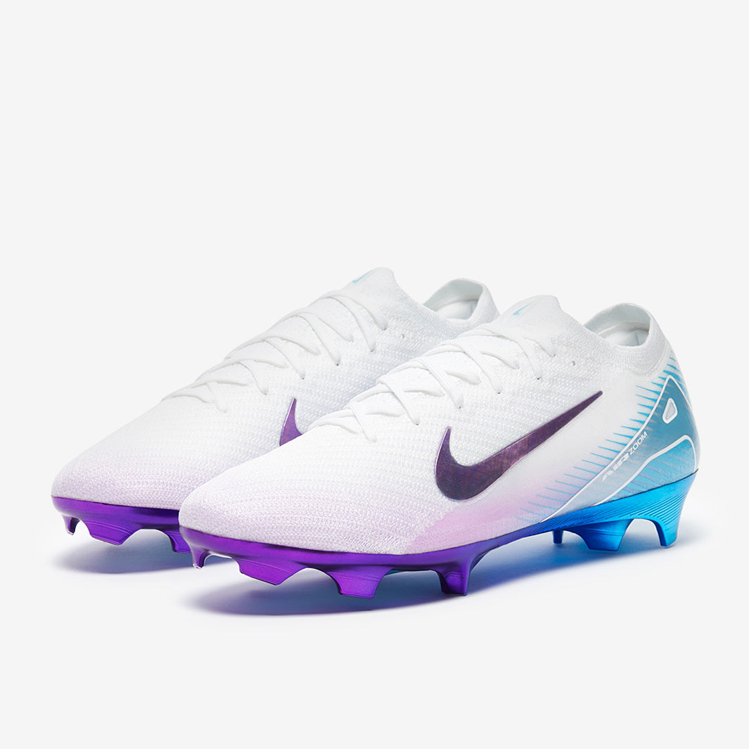 Nike Air Zoom Mercurial Vapor XVI Elite FG Football Boots White/Multi/Color