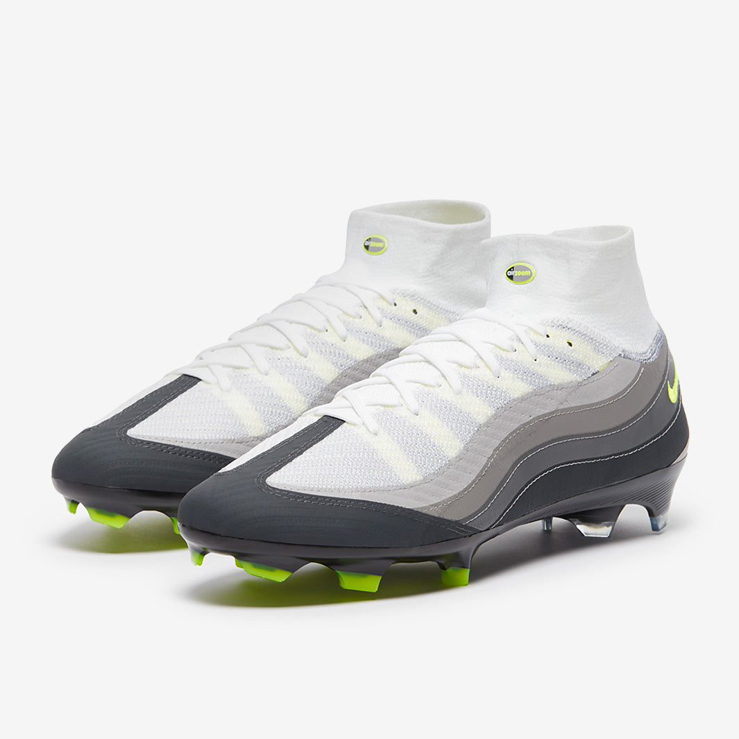 Nike Air Zoom Mercurial Superfly X Elite x AM95 SE FG Football Boots Black/Neon Yellow/Anthracite/Lt Graphite