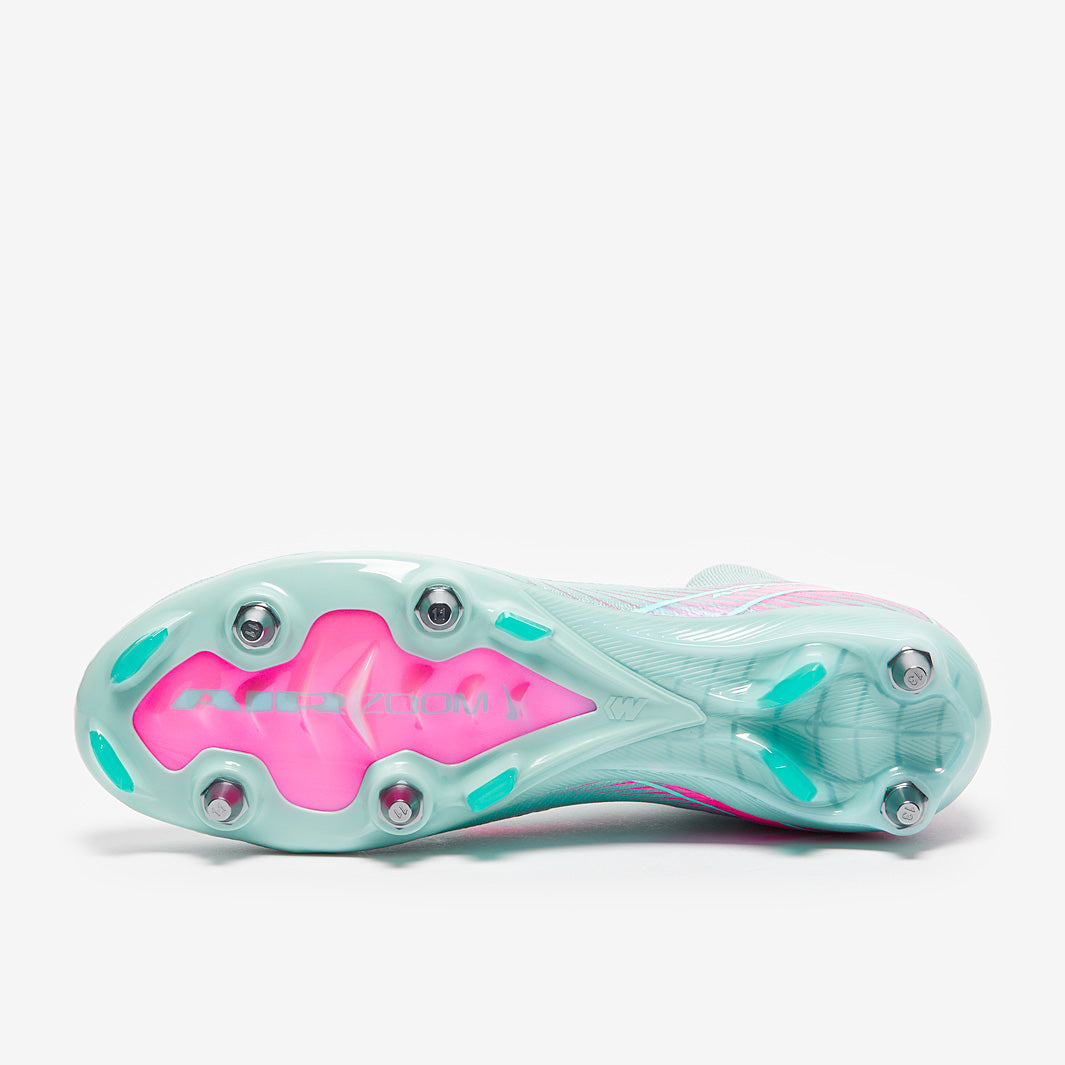 Nike Air Zoom Mercurial Superfly X Elite SG-Pro Player Edition Football Boots Ocean Cube/Pink Blast