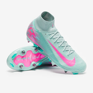 Nike Air Zoom Mercurial Superfly X Elite SG-Pro Player Edition Football Boots Ocean Cube/Pink Blast