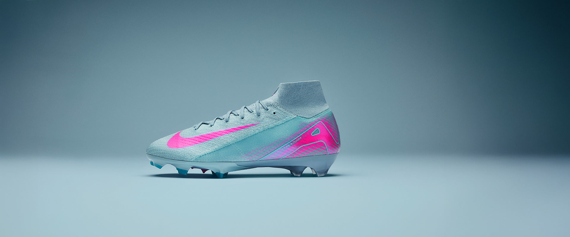 Nike Air Zoom Mercurial Superfly X Elite FG Football Boots Ocean Cube/Pink Blast