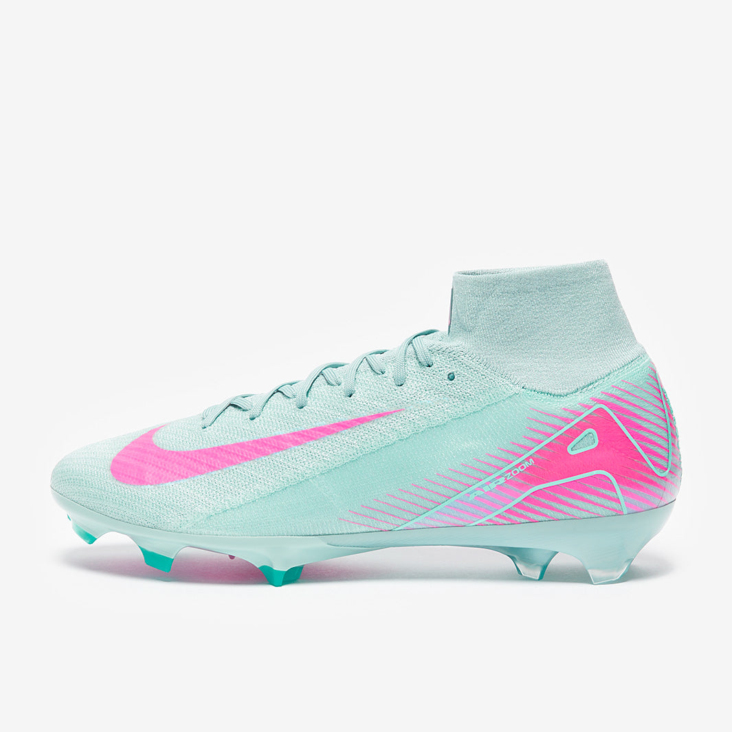 Nike Air Zoom Mercurial Superfly X Elite FG Football Boots Ocean Cube/Pink Blast