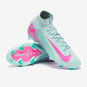 Nike Air Zoom Mercurial Superfly X Elite FG Football Boots Ocean Cube/Pink Blast