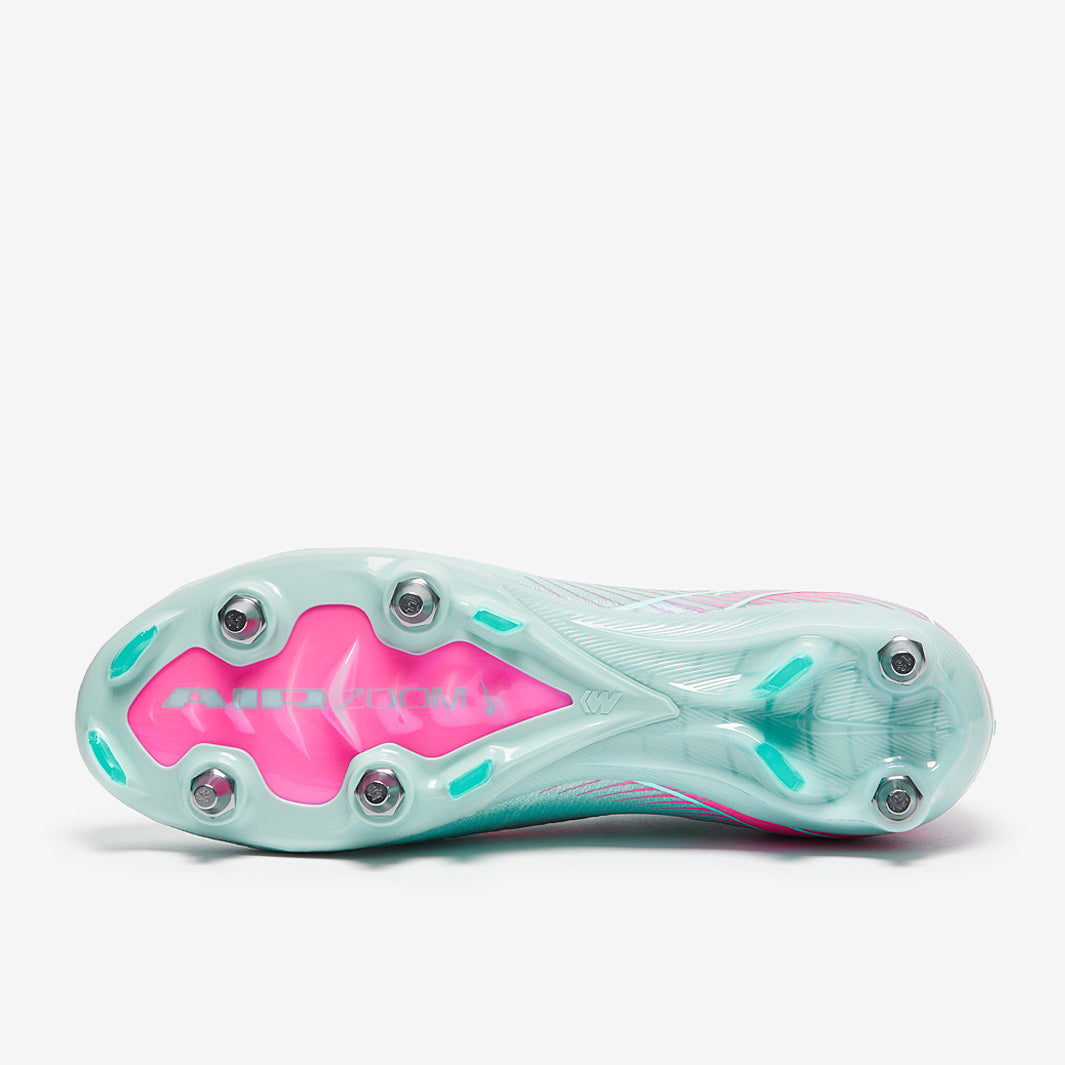 Nike Air Zoom Mercurial Vapor XVI Elite SG-Pro Player Edition Football Boots Ocean Cube/Pink Blast