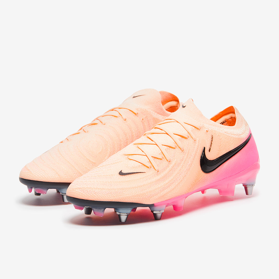 Nike Phantom GX II Elite SG-Pro Player Edition Football Boots Crimson Tint/Black/Pink Blast
