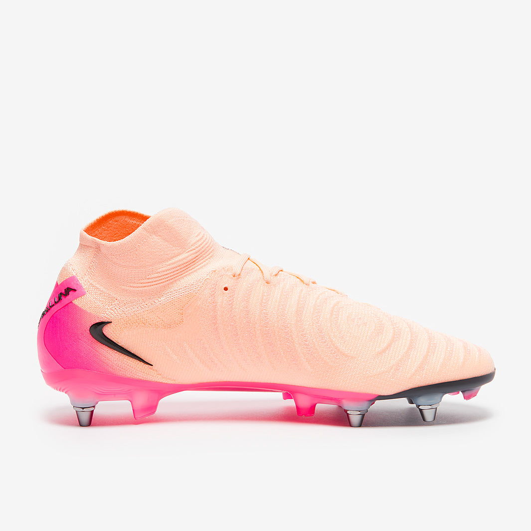 Nike Phantom Luna II Elite SG-Pro Player Edition Football Boots Crimson Tint/Black/Pink Blast