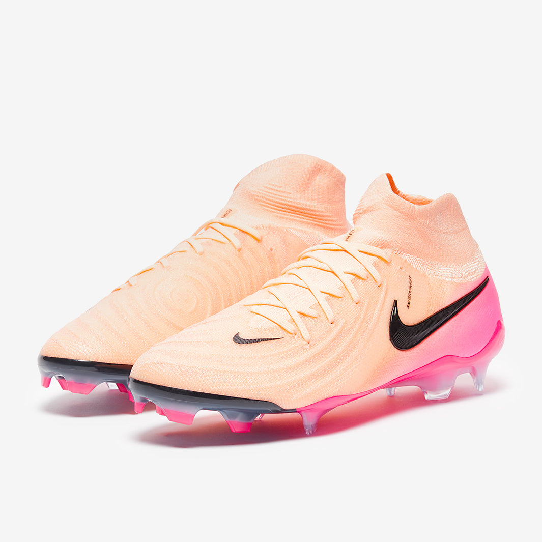 Nike Phantom Luna II Elite FG Football Boots Crimson Tint/Black/Pink Blast