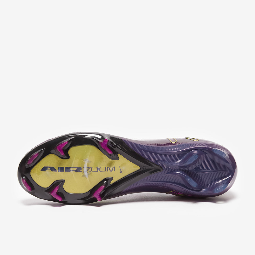 Nike Air Zoom Mercurial Vapor XVI Elite x Mbappe FG Football Boots Grand Purple/Pale Ivory