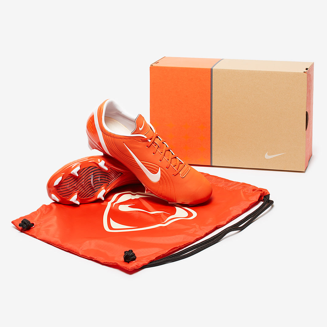 Nike Mercurial Vapor I Elite Regeneration SE FG Football Boots Shock Orange/White