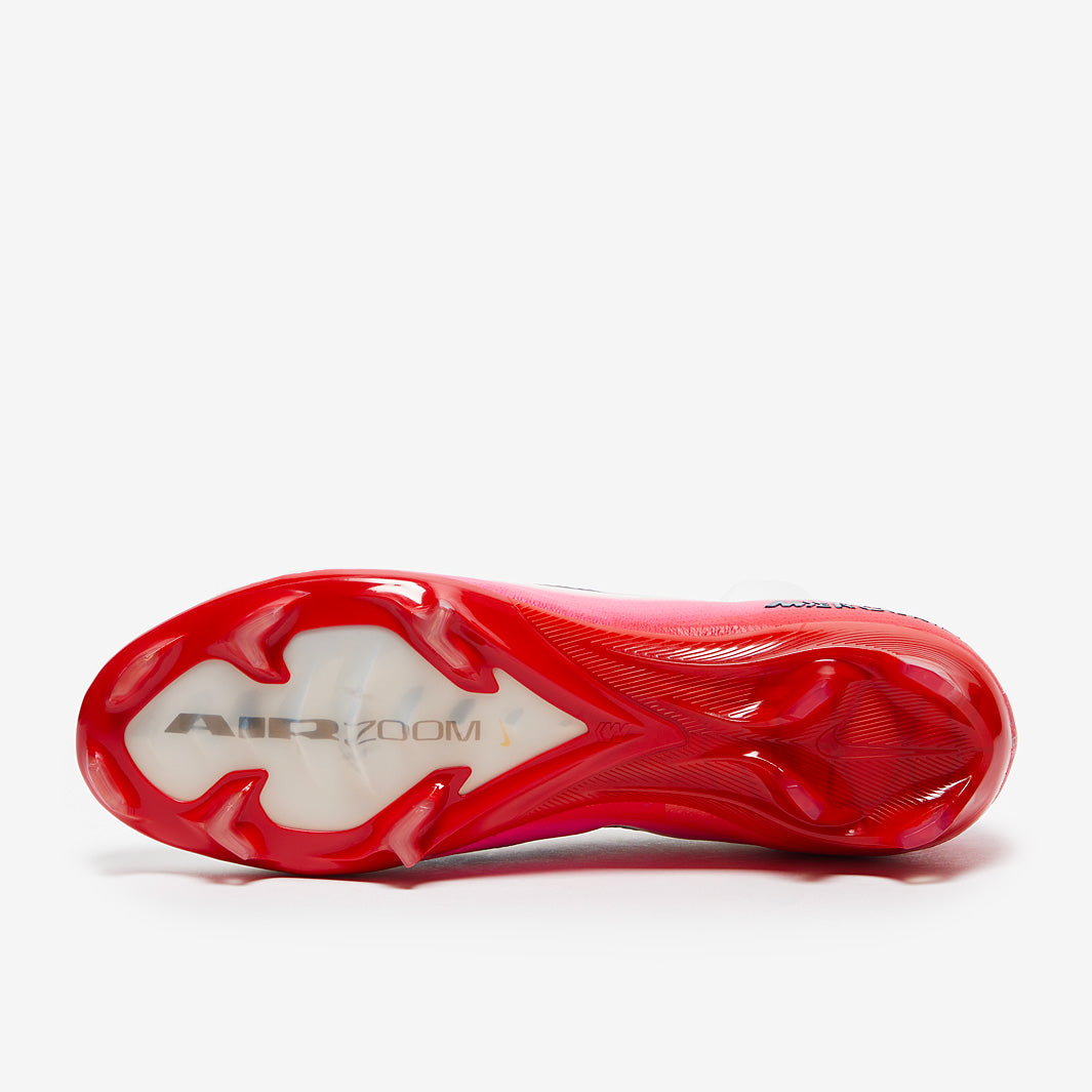Nike Air Zoom Mercurial Superfly 10 Elite FG Football Boots University Red/White/Dark Obsidian