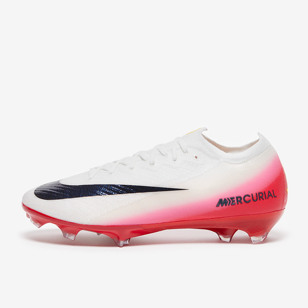 Nike Air Zoom Mercurial Vapor XVI Elite FG Football Boots University Red/White/Dark Obsidian