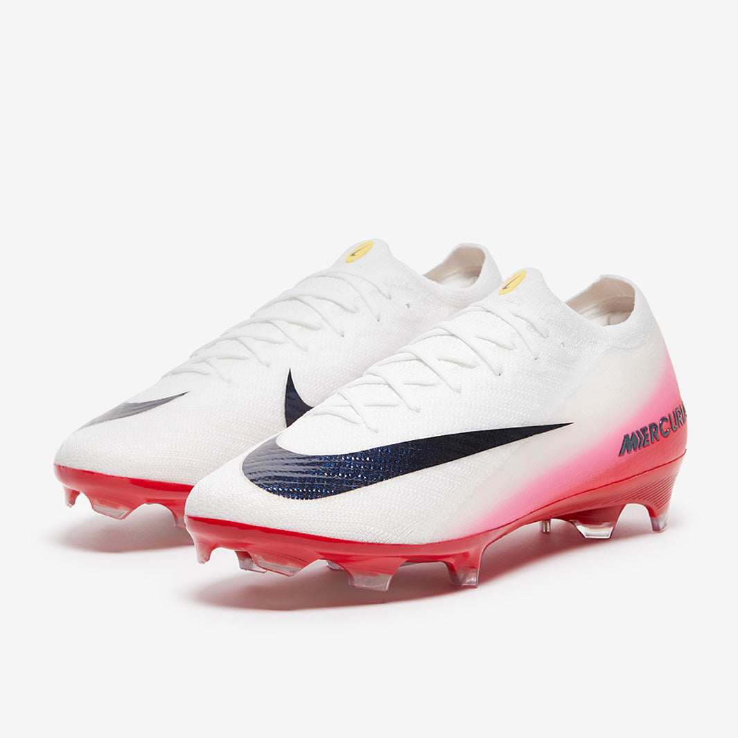 Nike Air Zoom Mercurial Vapor XVI Elite FG Football Boots University Red/White/Dark Obsidian