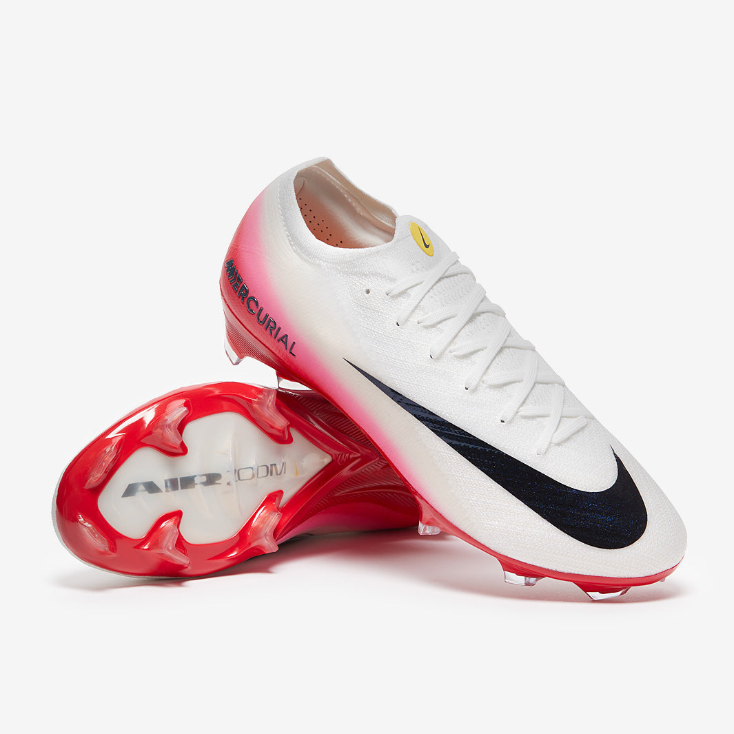 Nike Air Zoom Mercurial Vapor XVI Elite FG Football Boots University Red/White/Dark Obsidian