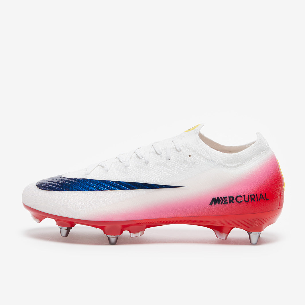 Nike Air Zoom Mercurial Vapor XVI Elite SG-Pro Player Edition Football Boots University Red/White/Dark Obsidian