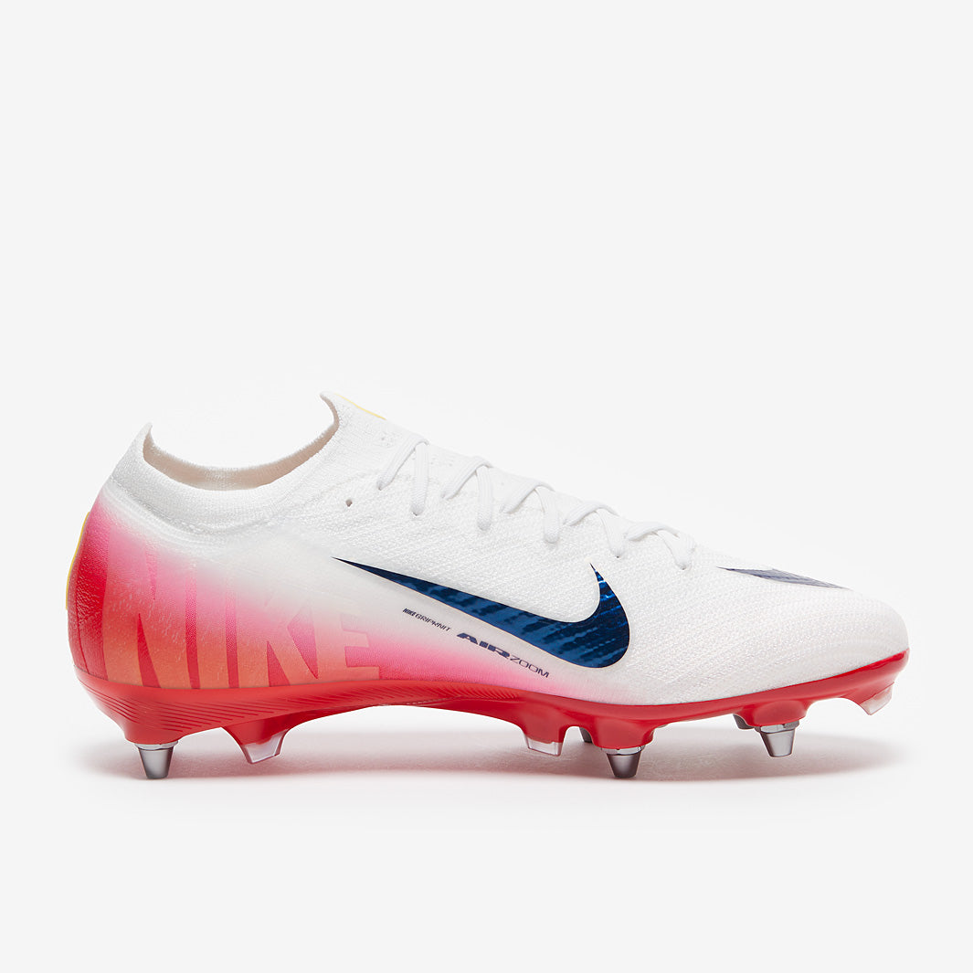 Nike Air Zoom Mercurial Vapor XVI Elite SG-Pro Player Edition Football Boots University Red/White/Dark Obsidian