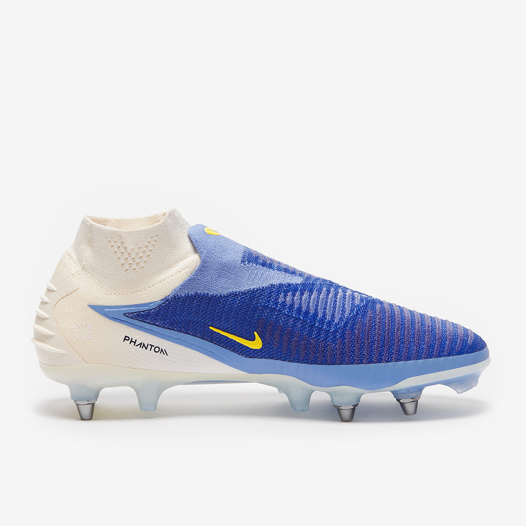 Nike Phantom 6 Elite High SG-Pro Player Edition Football Boots Racer Blue/White/Dark Obsidian