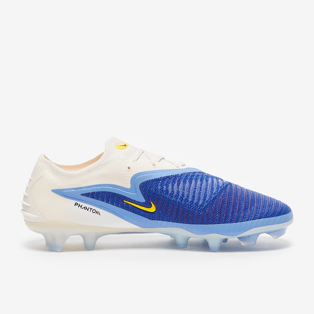 Nike Phantom 6 Elite Low FG Football Boots Racer Blue/White/Dark Obsidian