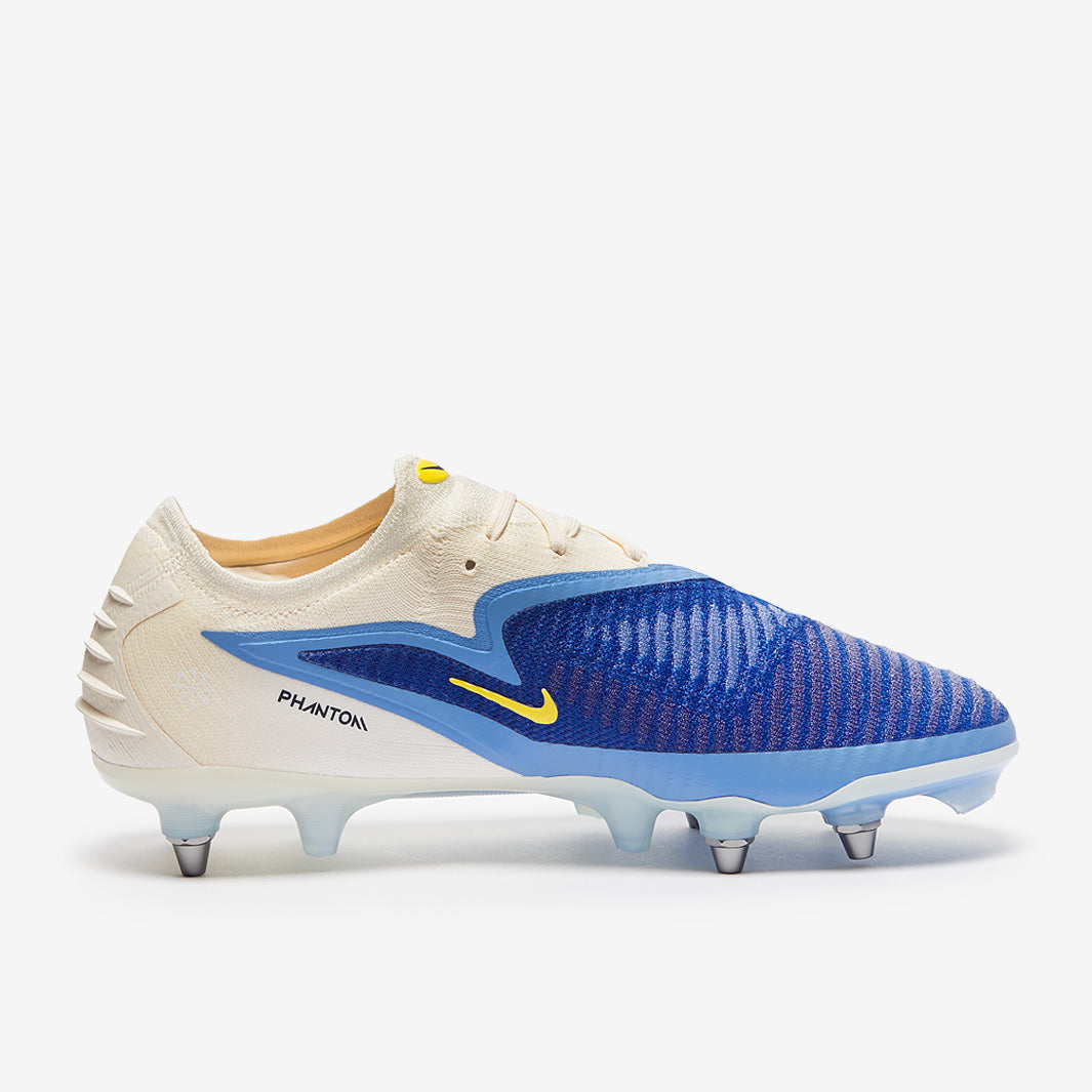 Nike Phantom 6 Elite Low SG-Pro Player Edition Football Boots Racer Blue/White/Dark Obsidian