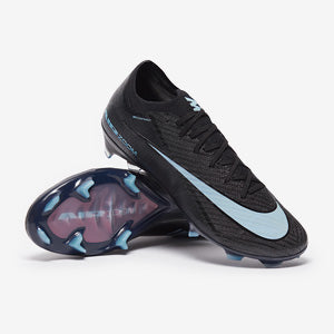 Nike Air Zoom Mercurial Vapor XVI Elite FG Football Boots Black/Ice Blue