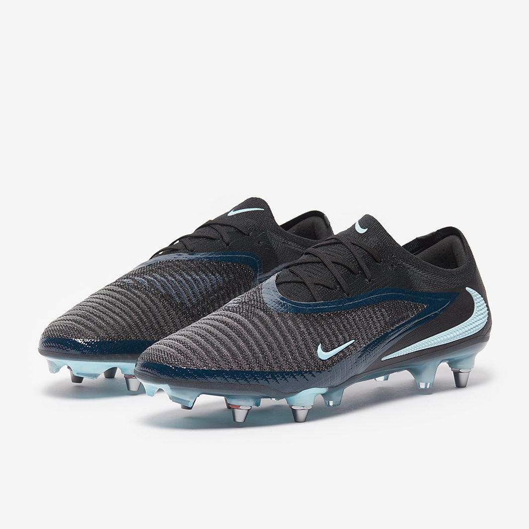 Nike Phantom 6 Elite Low SG-Pro Football Boots Black/Black