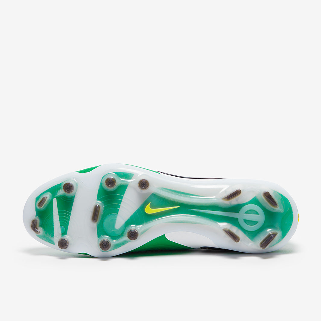 Nike Tiempo Legend X Elite FG Football Boots Stadium Green/White/Dark Obsidian