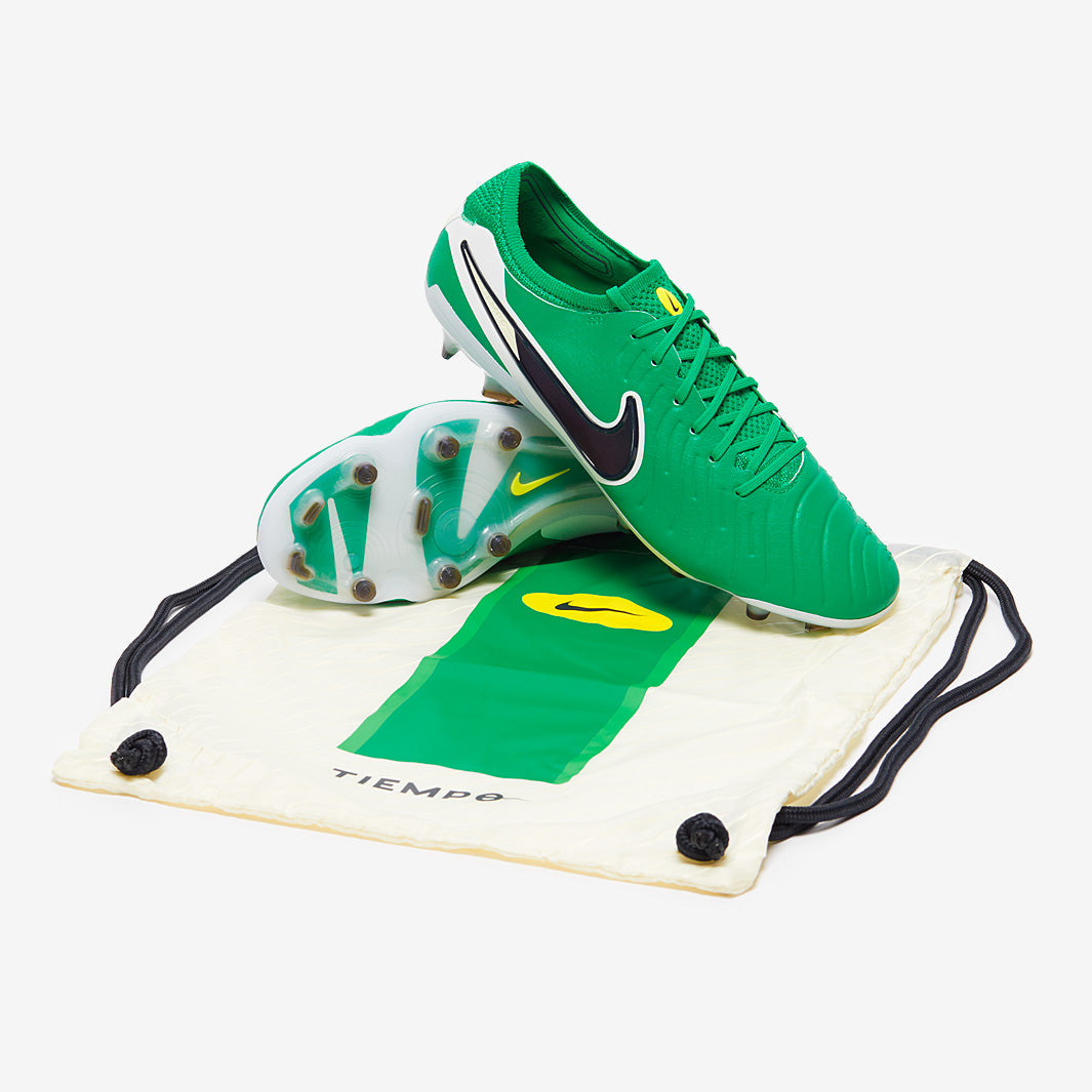 Nike Tiempo Legend X Elite FG Football Boots Stadium Green/White/Dark Obsidian