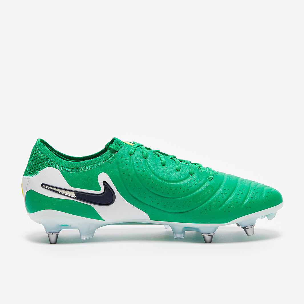 Nike Tiempo Legend Elite SG-Pro Player Edition Football Boots Stadium Green/White/Dark Obsidian