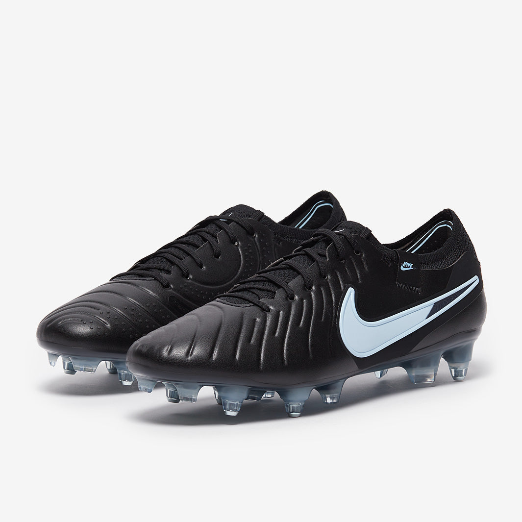 Nike Tiempo Legend X Elite SG-Pro Anti-Clog Football Boots Black/Black