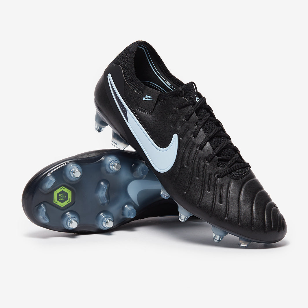 Nike Tiempo Legend X Elite SG-Pro Anti-Clog Football Boots Black/Black
