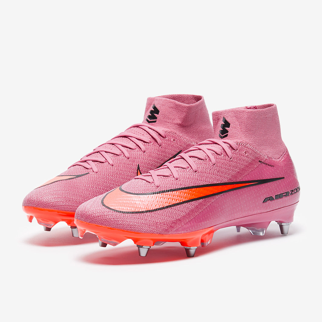 Nike Air Zoom Mercurial Superfly X Elite SG-Pro Football Boots Magic Flamingo/Black/Total Crimson