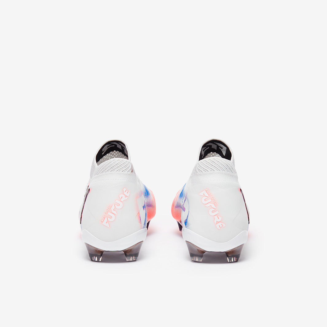 Puma Future 8 Ultimate FG Football Boots Puma White/Puma Black/Glowing Red