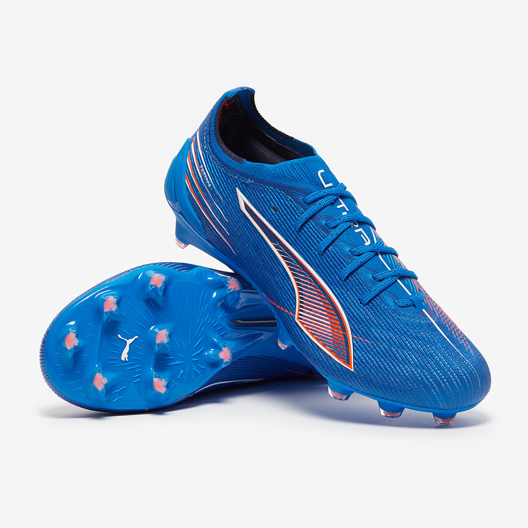 Puma Women's Ultra 6 Ultimate FG Football Boots Ultra Blue/Puma White/Glowing Red