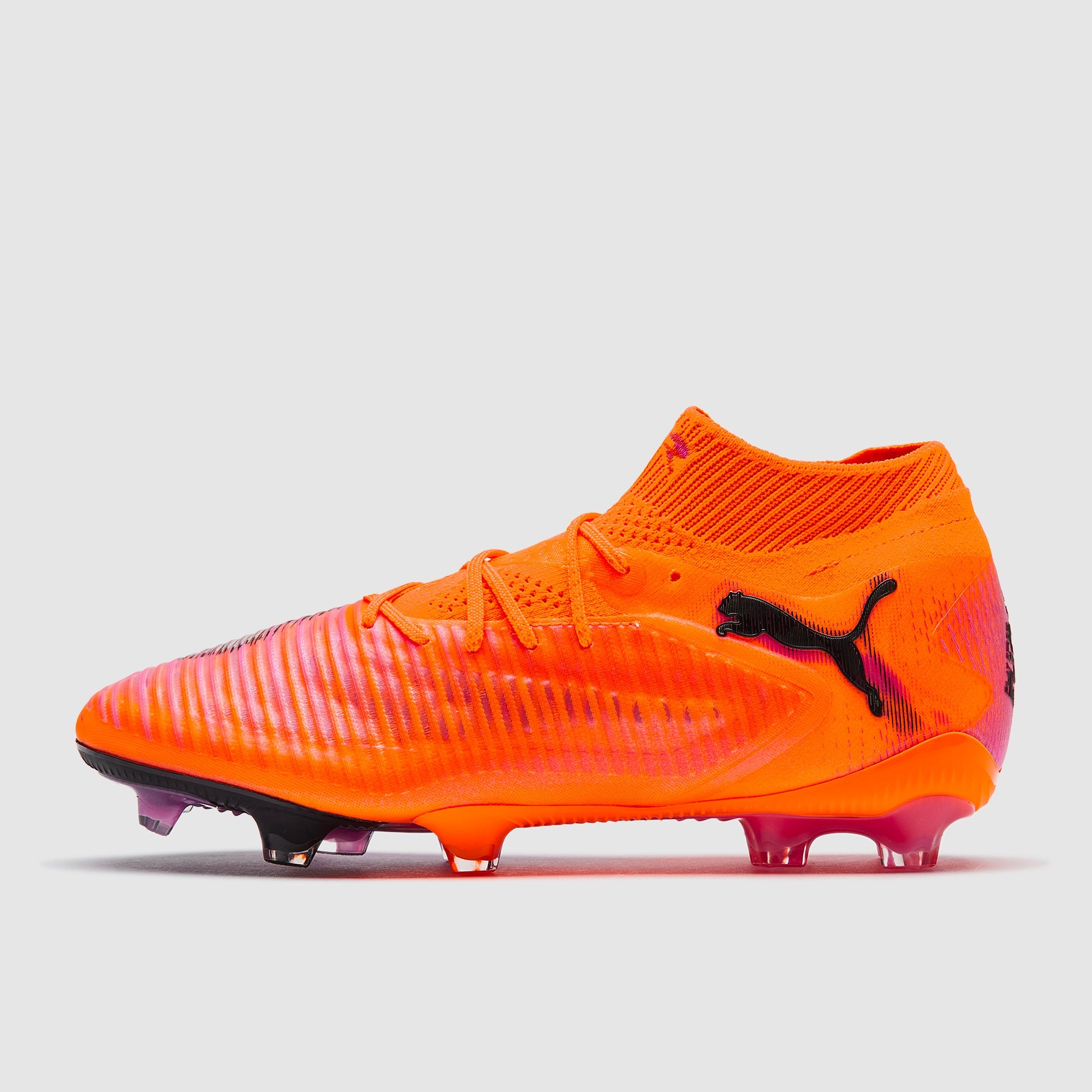 Puma Women's Future 8 Ultimate FG Football Boots Heat Fire/Puma Black/Ravish