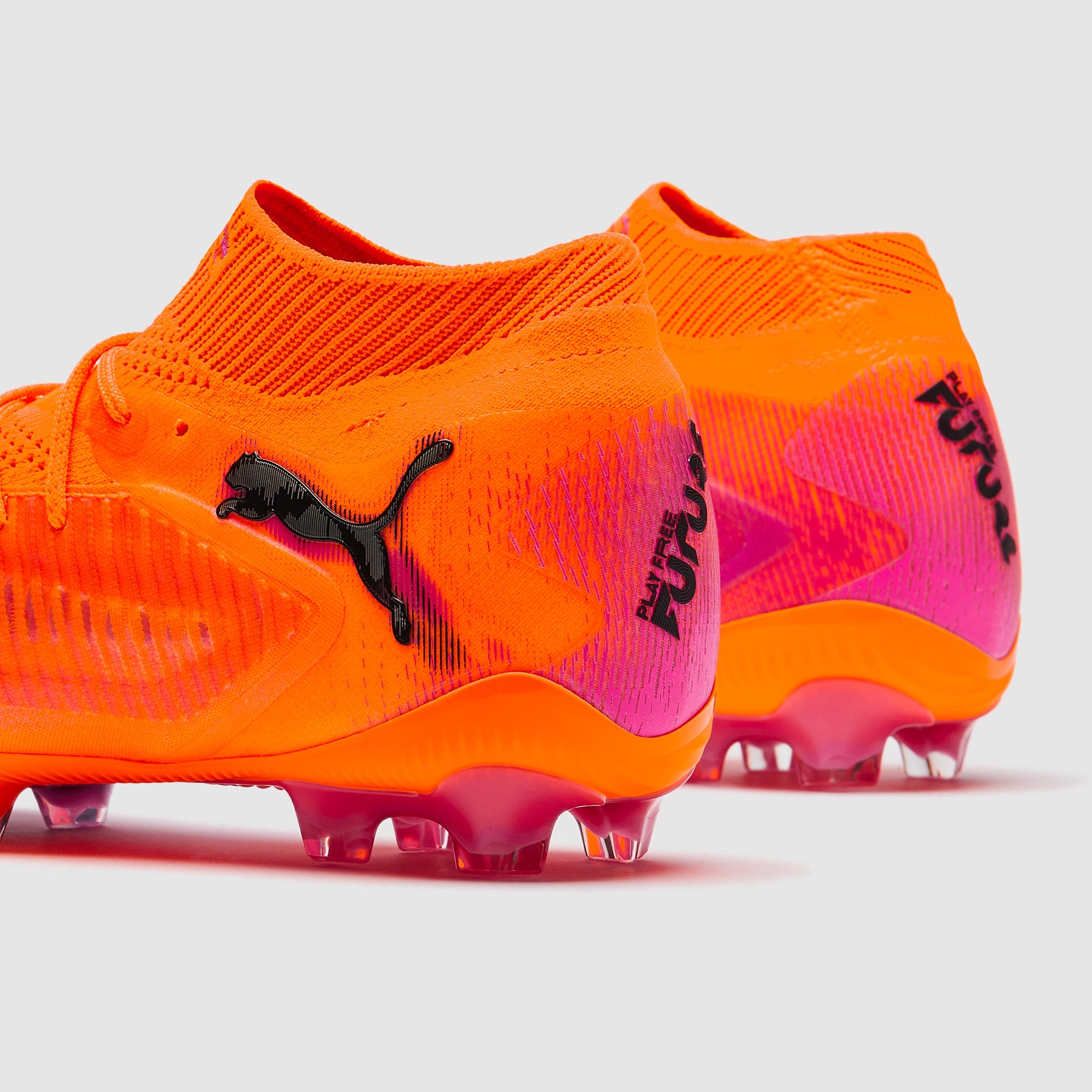 Puma Women's Future 8 Ultimate FG Football Boots Heat Fire/Puma Black/Ravish