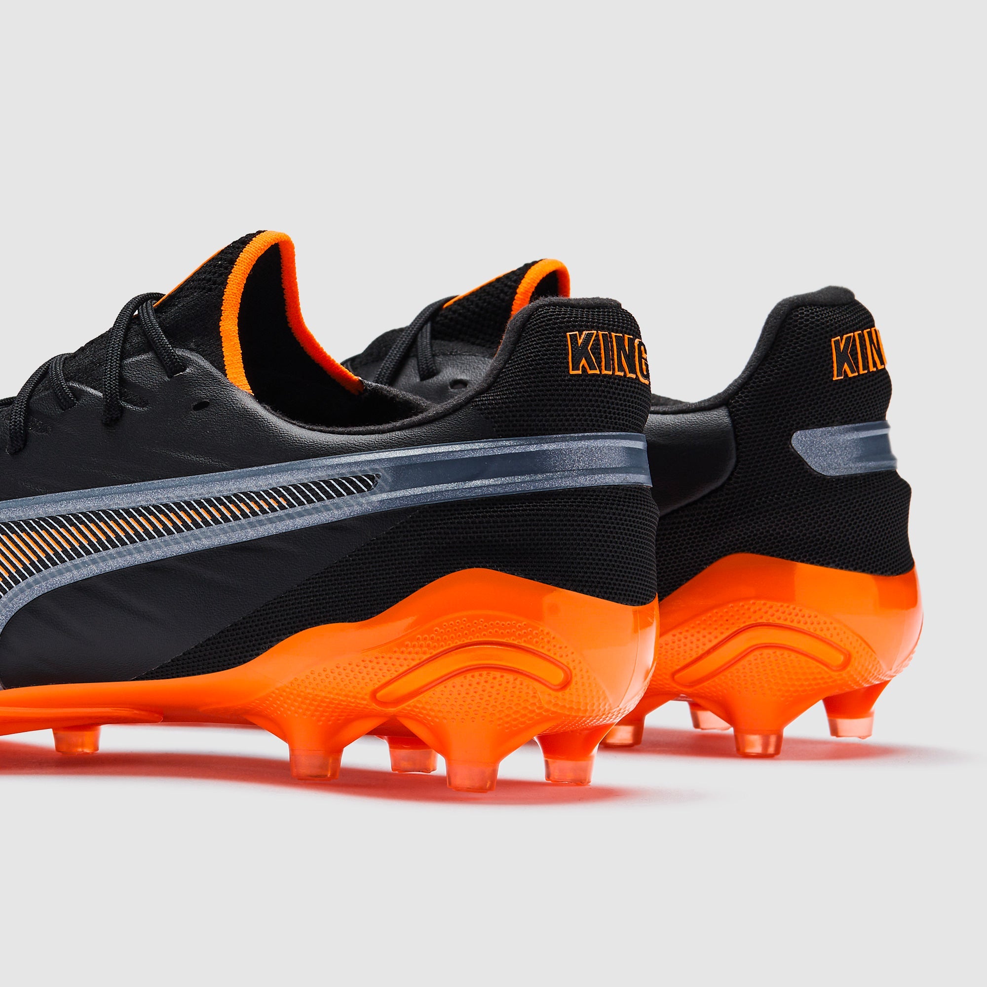 Puma King Ultimate FG/AG Football Boots Puma Black/Heat Fire/Puma Silver