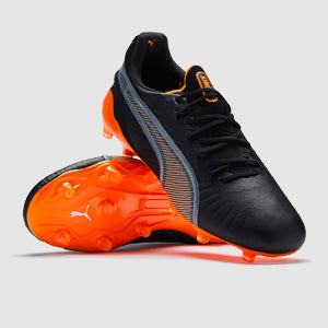 Puma King Ultimate FG/AG Football Boots Puma Black/Heat Fire/Puma Silver