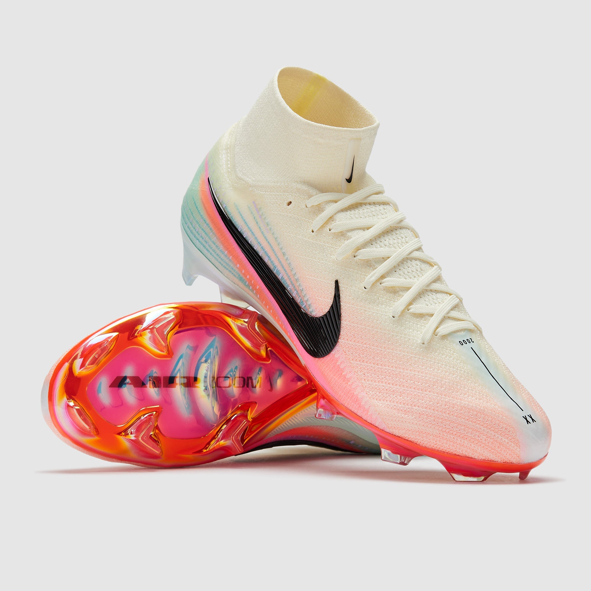 Nike Air Zoom Mercurial Superfly X Elite x Kerr FG Football Boots Pale Ivory/Black