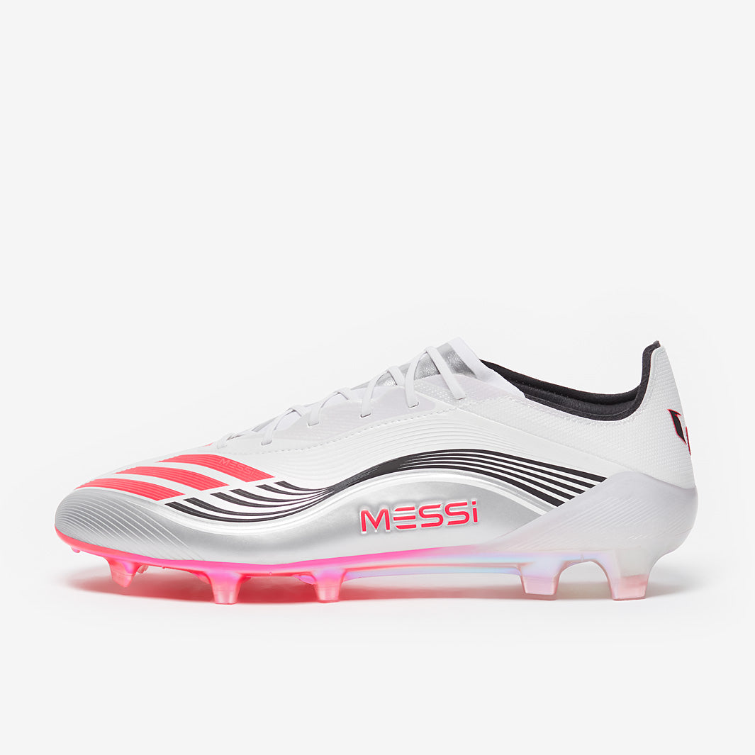 Adidas F50 Elite X Messi FG Football Boots Ftwr White/Lucid Red/Silver Met