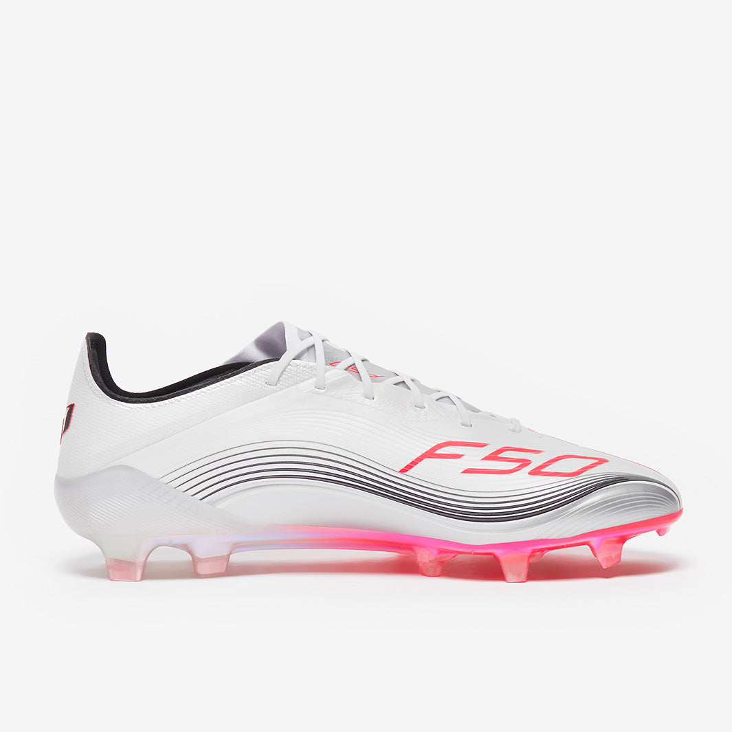 Adidas F50 Elite X Messi FG Football Boots Ftwr White/Lucid Red/Silver Met