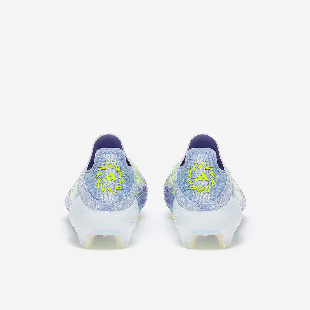 Adidas F50 Sparkfusion Elite Laceless FG/AG Football Boots Violet Tone/Lucid Lemon/Purple Rush