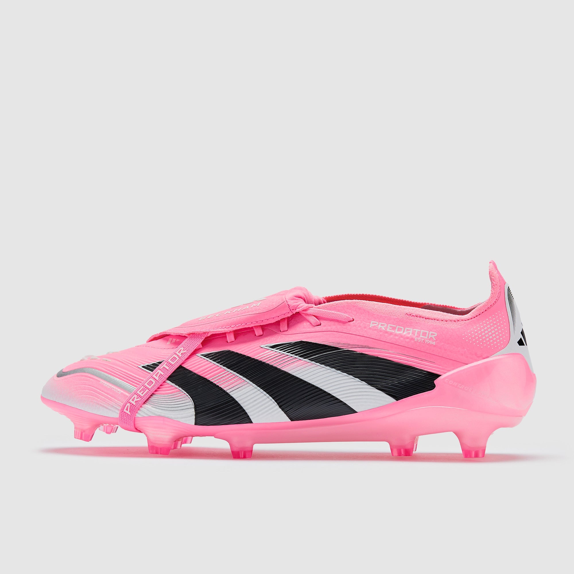 Adidas Predator Elite Tongue X Beckham FG Football Boots Beam Pink/Core Black/Ftwr White