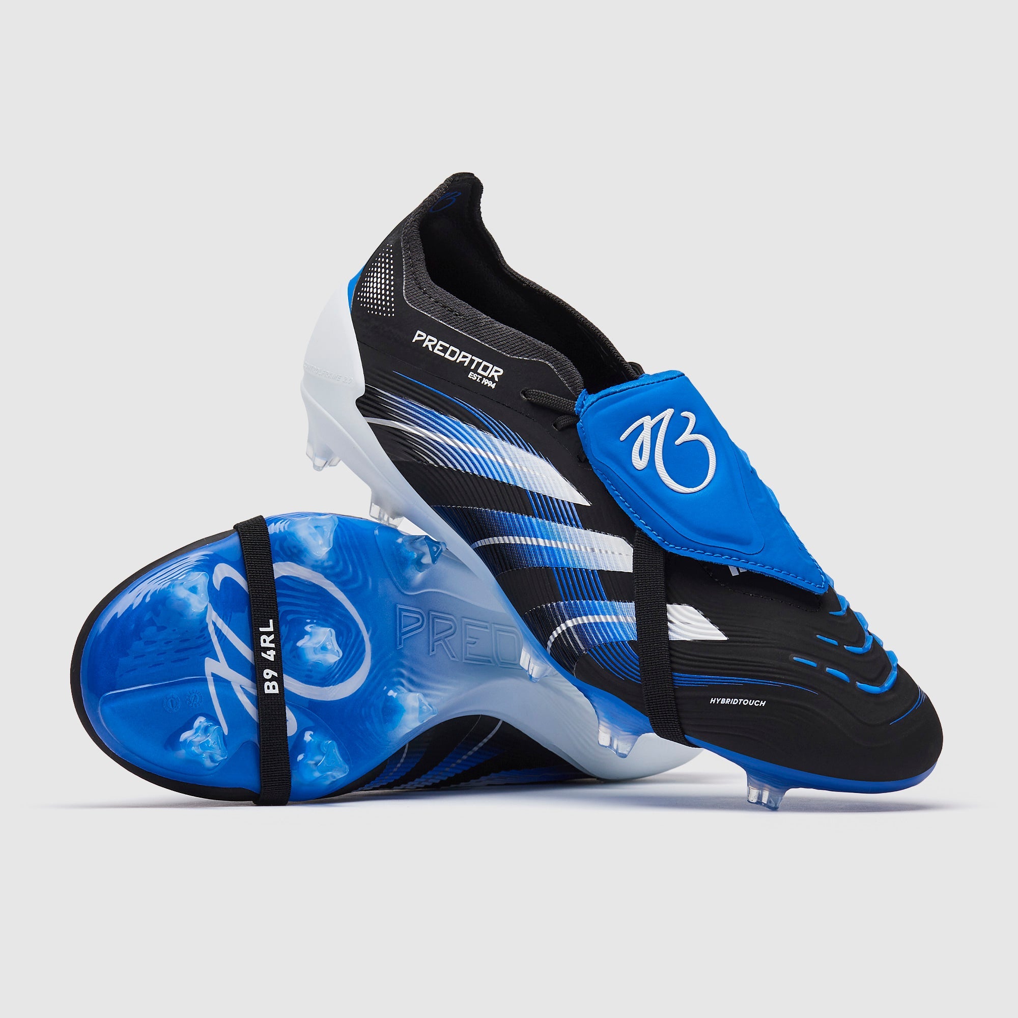 Adidas Predator Elite Tongue x Bellingham FG Football Boots Core Black/Ftwr White/Glory Blue