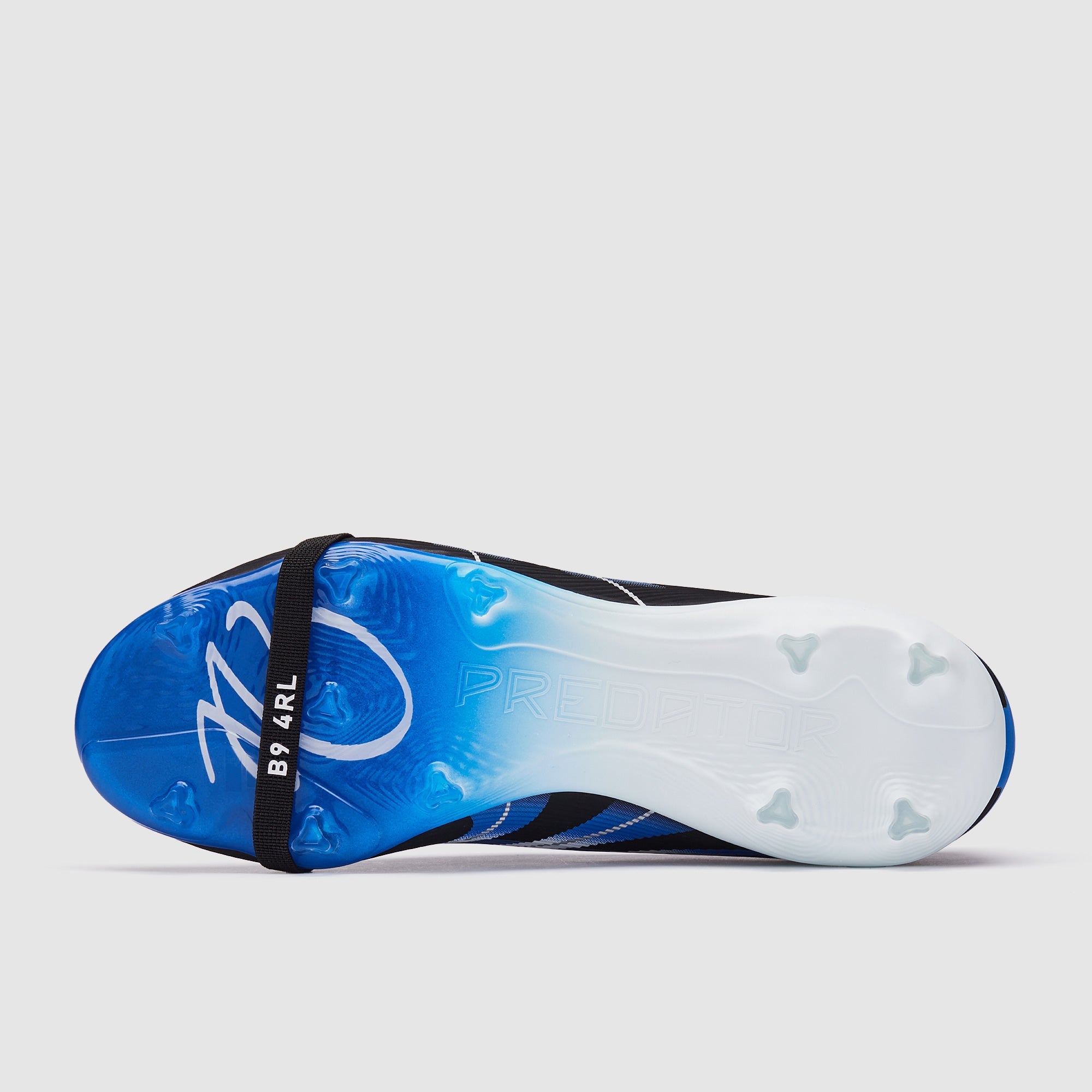 Adidas Kids Predator Elite Tongue x Bellingham FG Football Boots Core Black/Ftwr White/Glory Blue