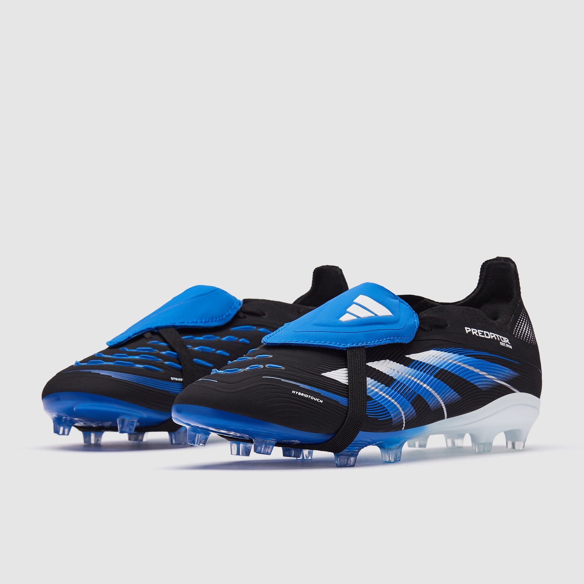 Adidas Kids Predator Elite Tongue x Bellingham FG Football Boots Core Black/Ftwr White/Glory Blue