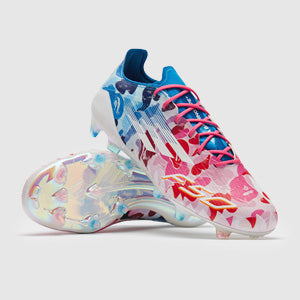 Adidas F50 Elite x BAPE FG Football Boots Clear Pink/Ftwr White/Icey Blue