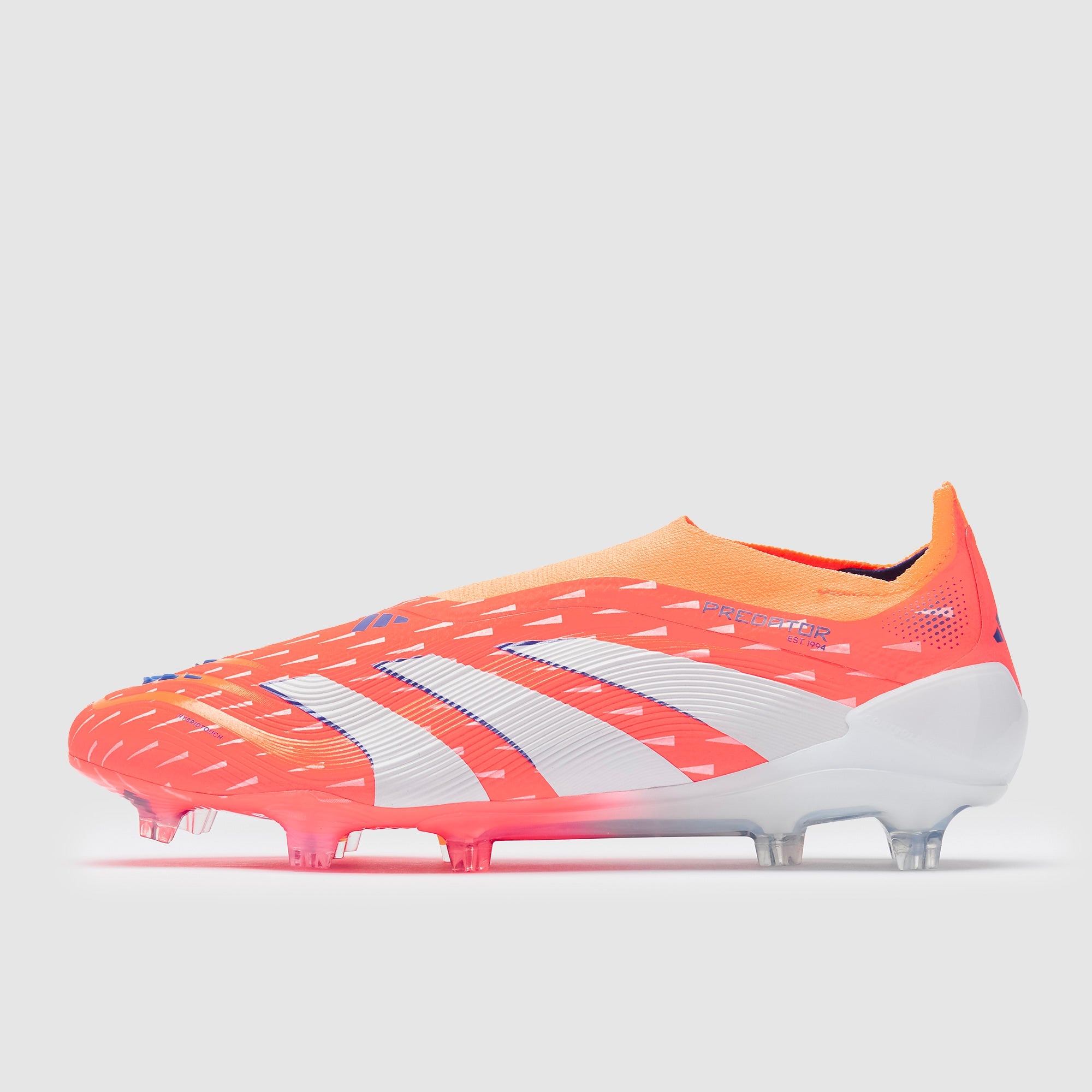 Adidas Predator Elite Laceless FG Football Boots Signal Coral/Ftwr White/Beam Orange