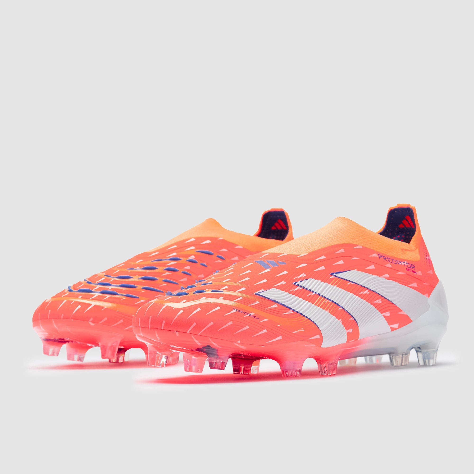 Adidas Predator Elite Laceless FG Football Boots Signal Coral/Ftwr White/Beam Orange